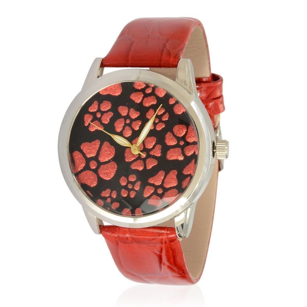 4 FOR $20 STRADA Watch Faux Leather Band